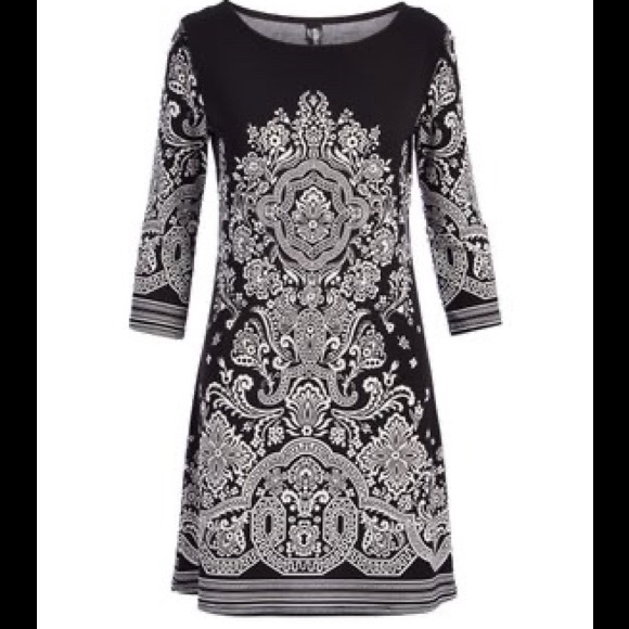 Black and white dress - Picture 2 of 7